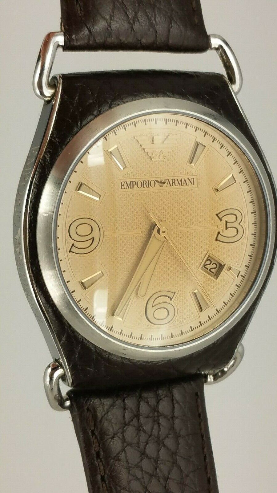 Emporio Armani AR0536 watch solid stainless steel AR-0536 analog 5 ATM