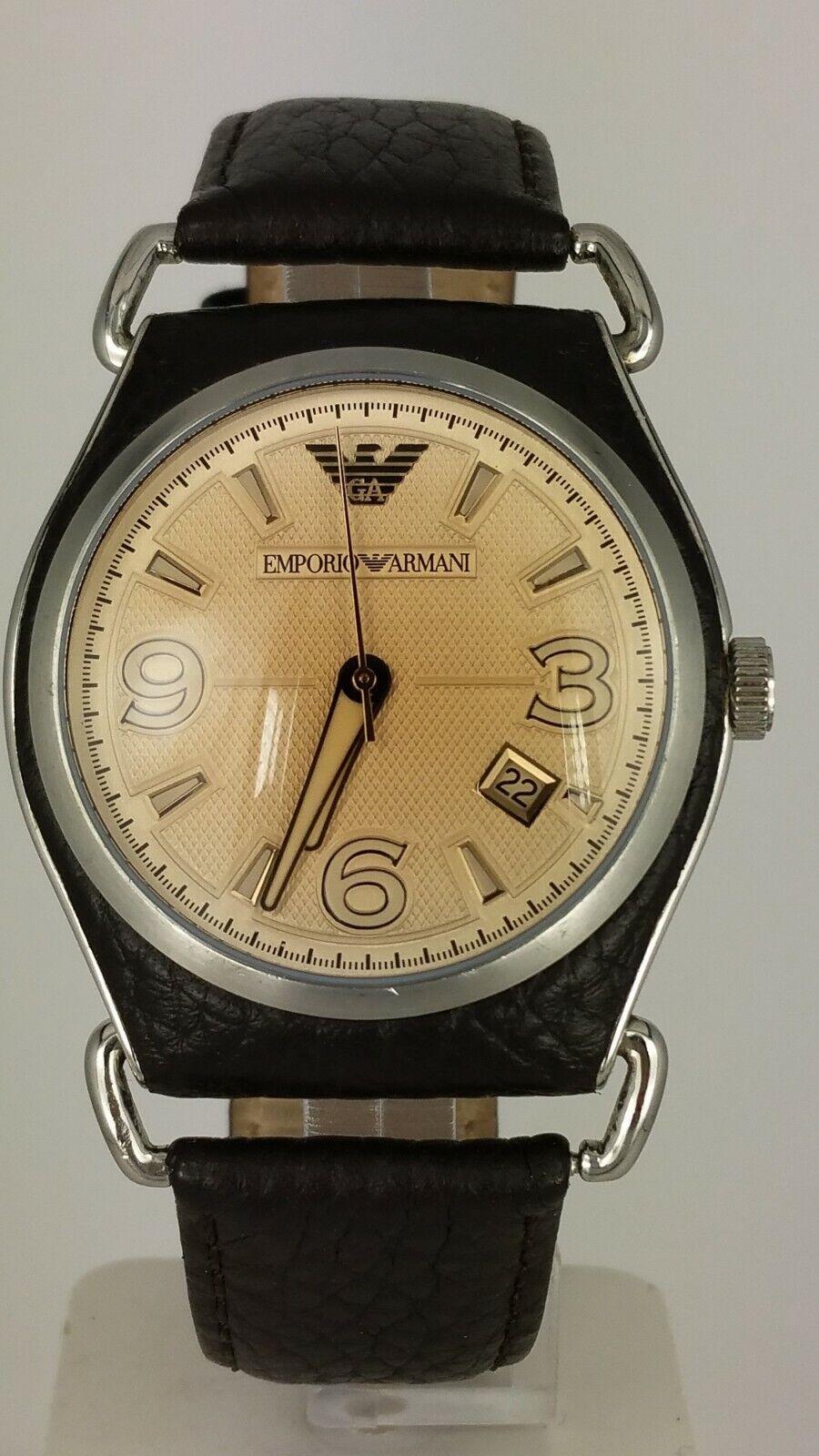 Emporio Armani AR0536 watch solid stainless steel AR-0536 analog 5 ATM