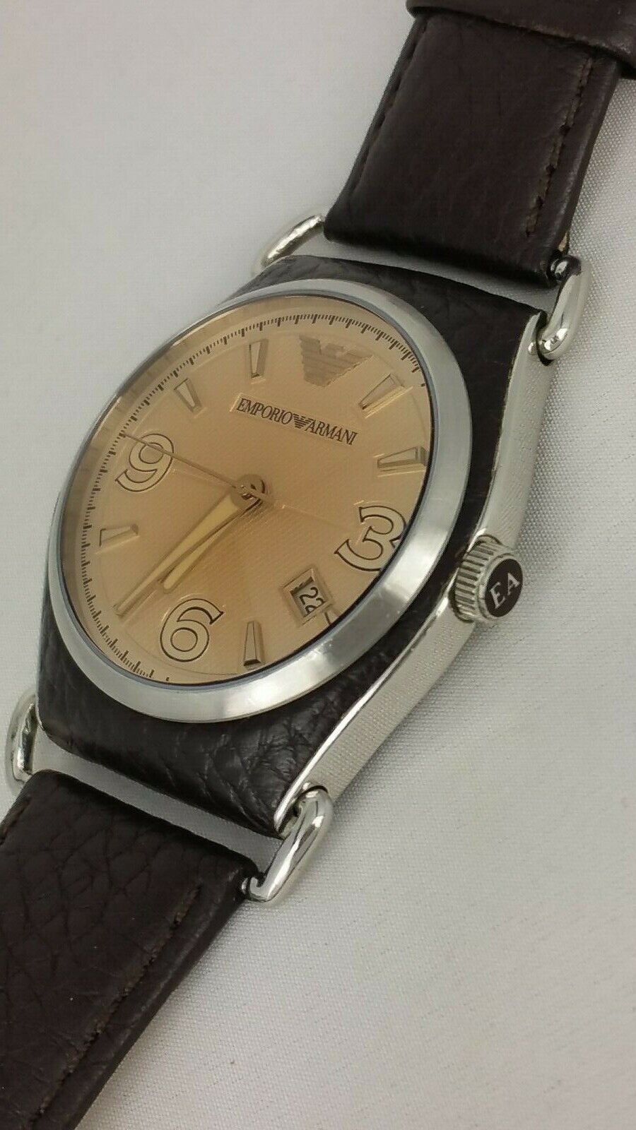 Emporio Armani AR0536 watch solid stainless steel AR-0536 analog 5 ATM