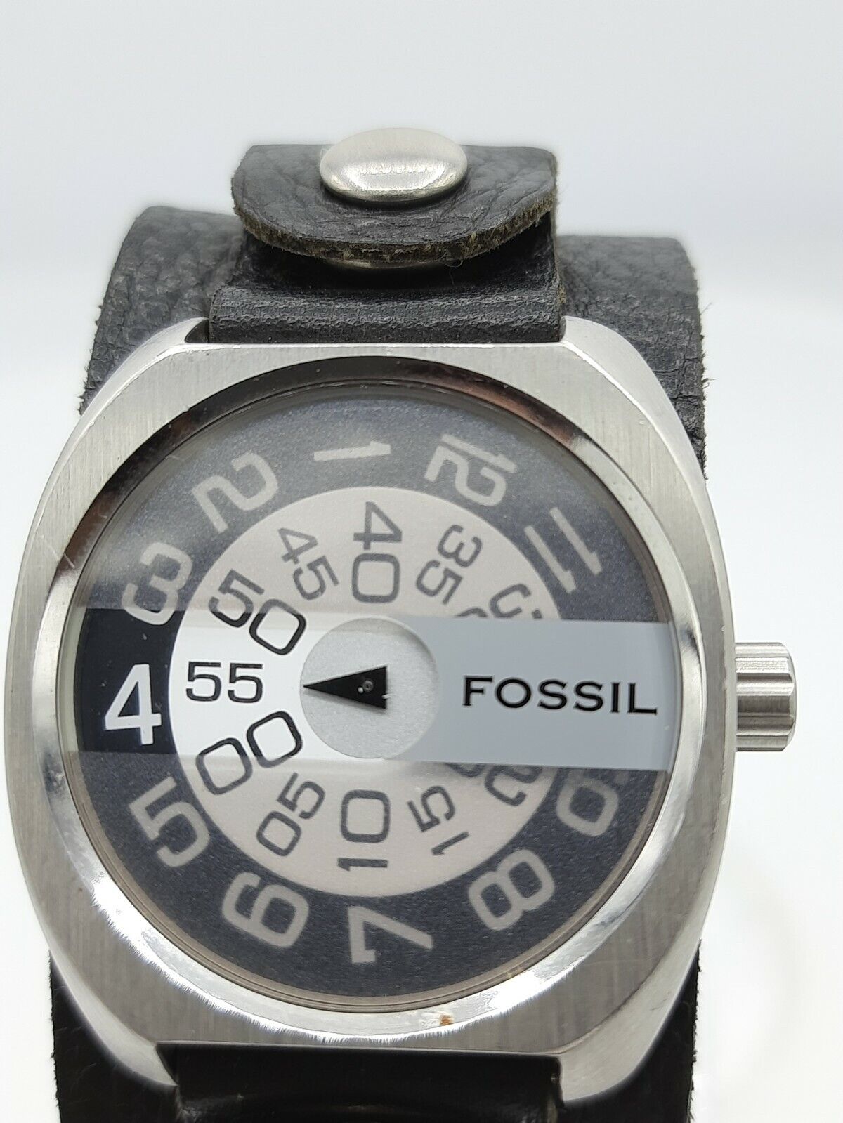 Fossil JR8865 Authentic unisex watch jump hour vintage look JR-8865 5 ATM