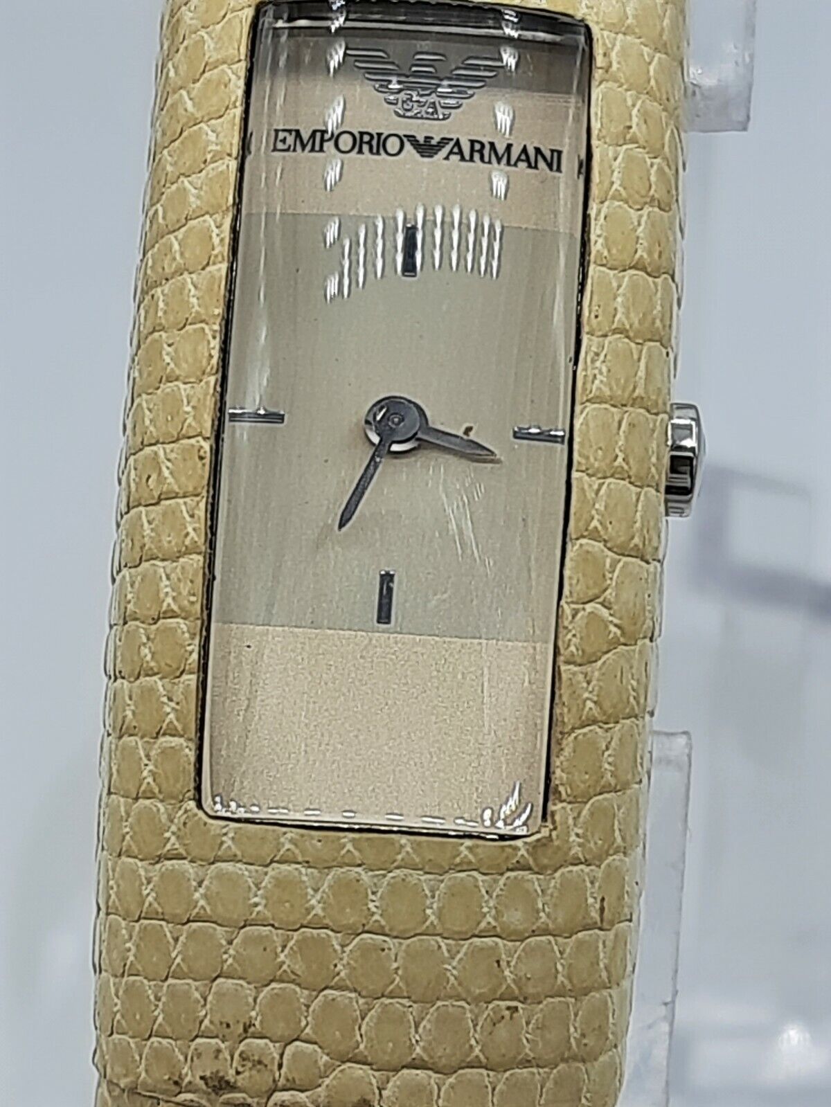 Emporio Armani AR5527 ladies luxury watch lizard genuine leather AR-5527 10 ATM