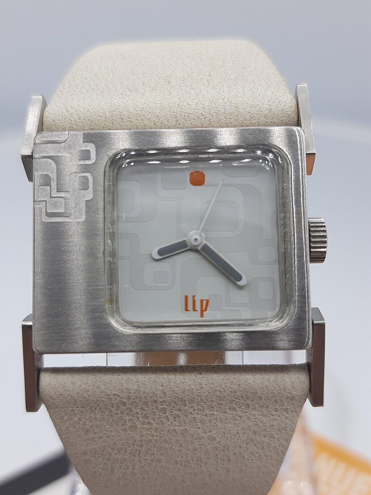 LIP 1870882 ladies analog watch Disco Grey French design 3ATM