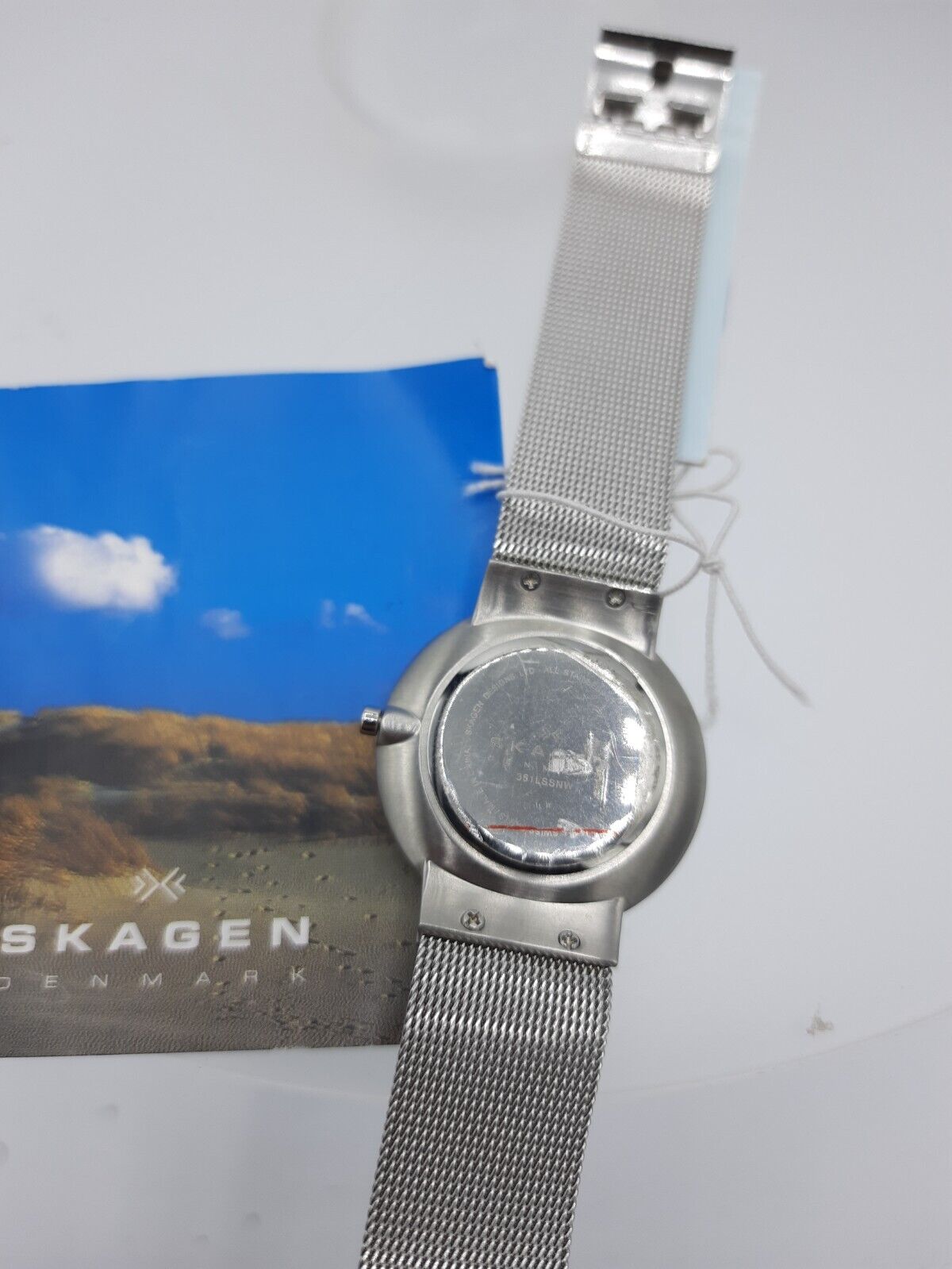 Skagen 351LSSNW men's watch stainless steel blue dial 351LSSNW  3 ATM