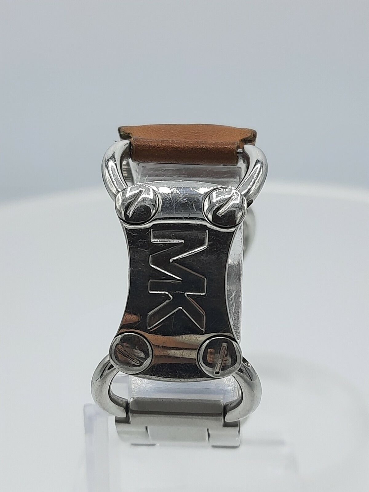 Michael Kors MK2100 ladies watch brown leather steel bracelet MK-2100 5 ATM