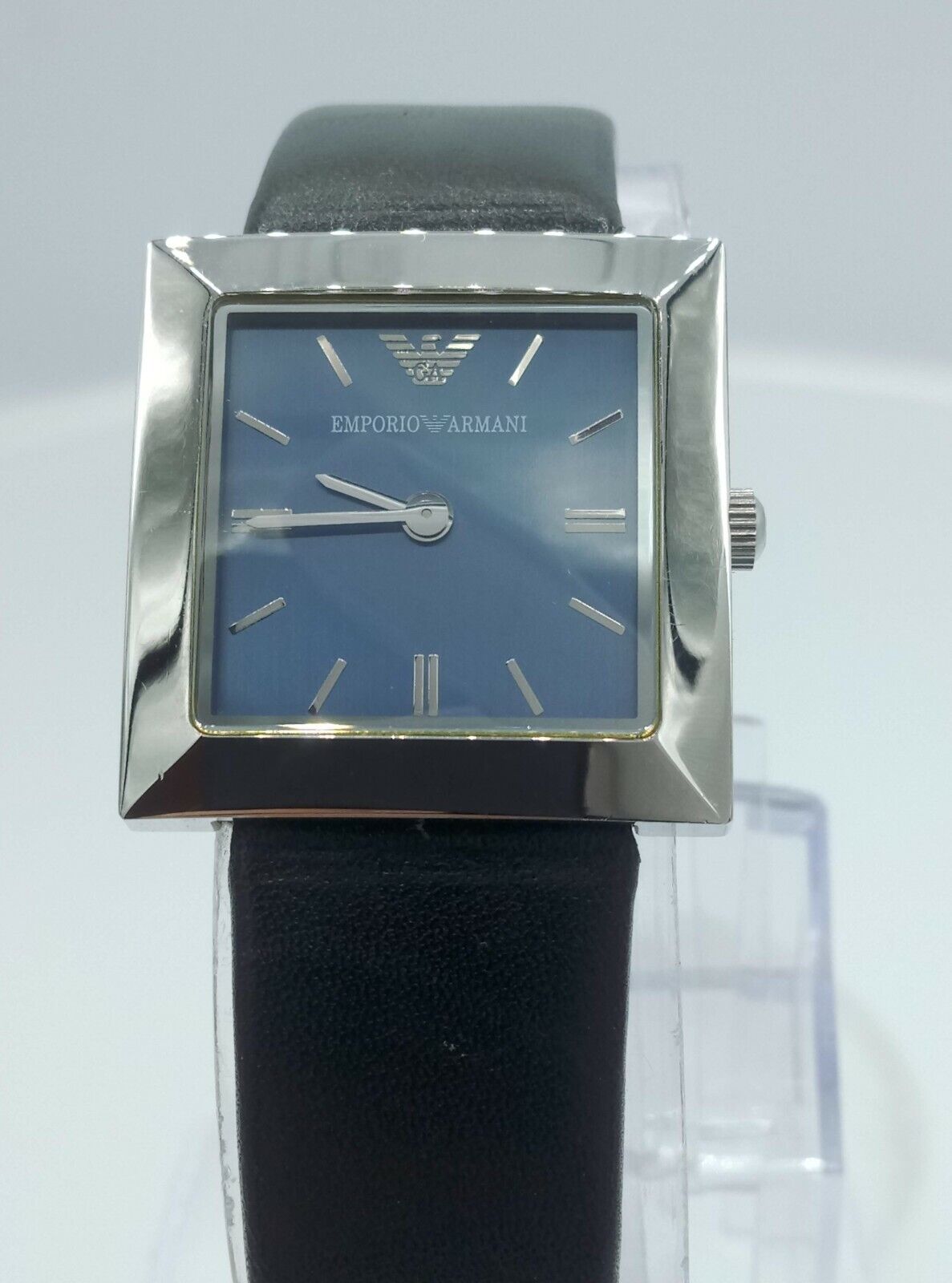 emporio Armani AR2035 ladies dresswatch luxury rare blue dial AR-2035 5 ATM