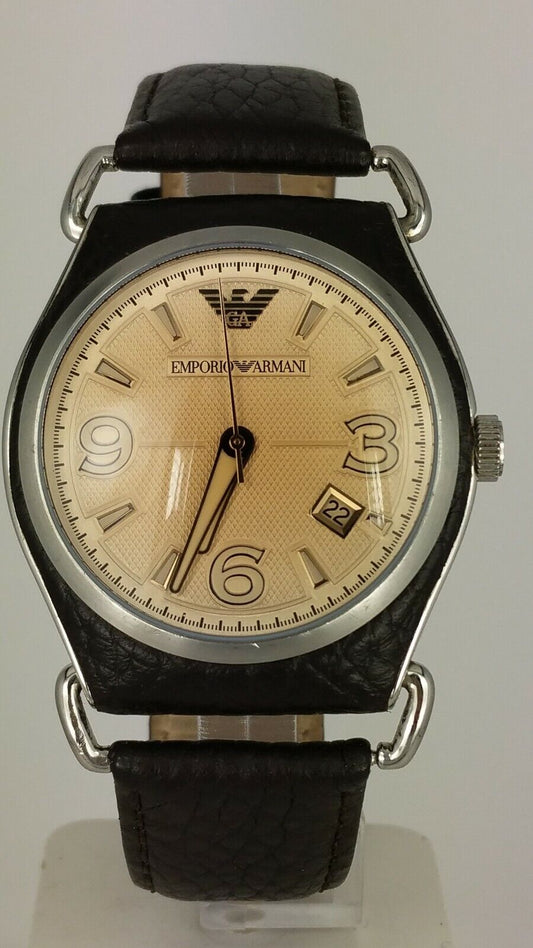 Emporio Armani AR0536 watch solid stainless steel AR-0536 analog 5 ATM