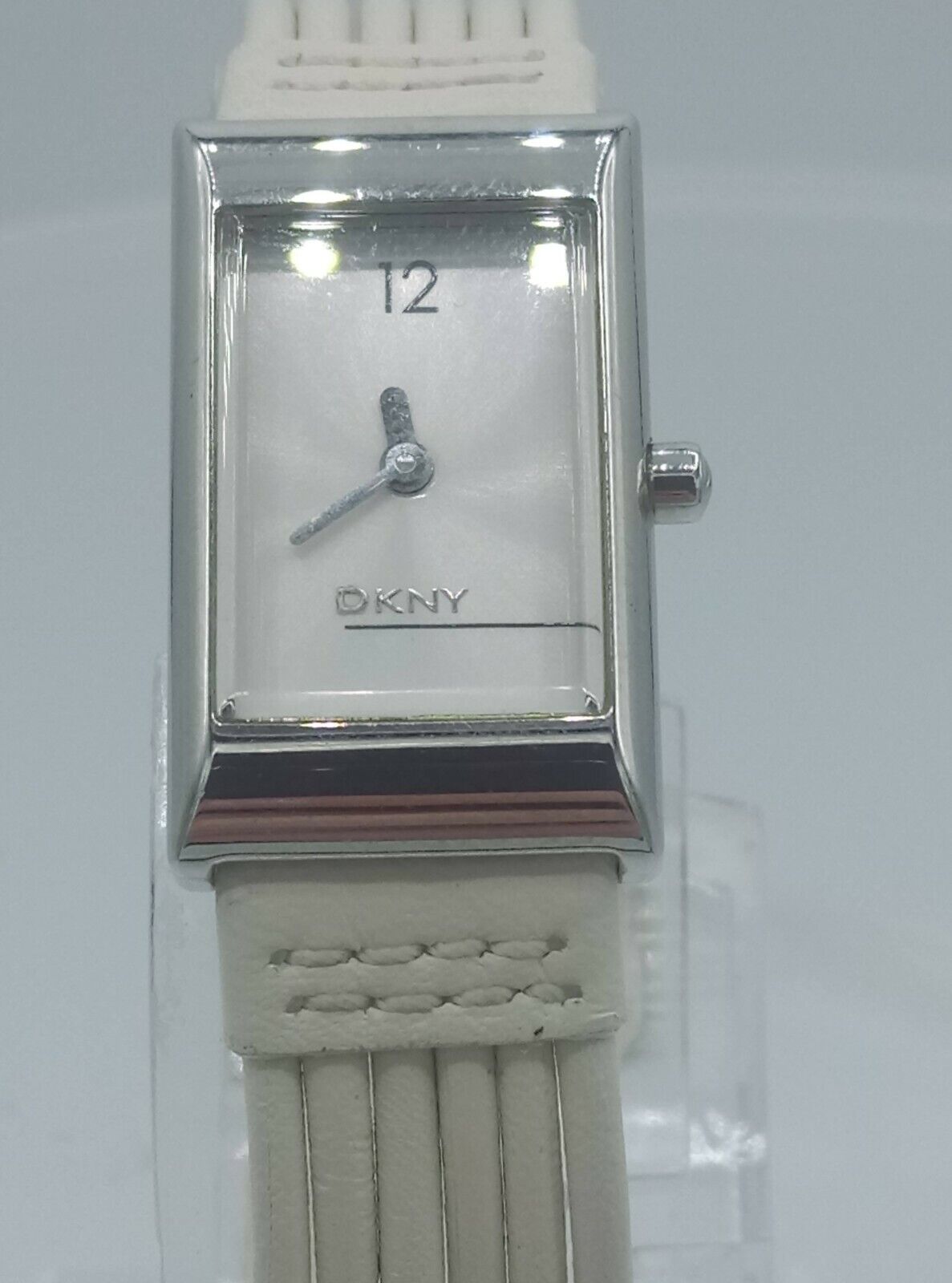 DKNY NY4112 ladies watch time only analog full white  NY-4112 3 ATM