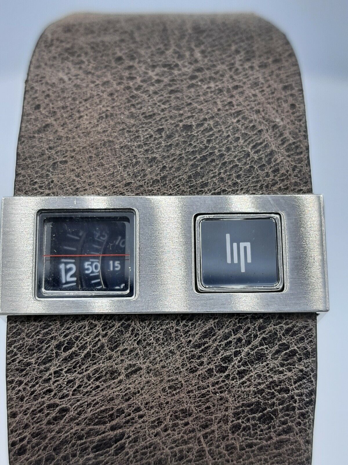 LIP 1871352 men's jumphourwatch Baschmakoff steel brown French design 10 ATM