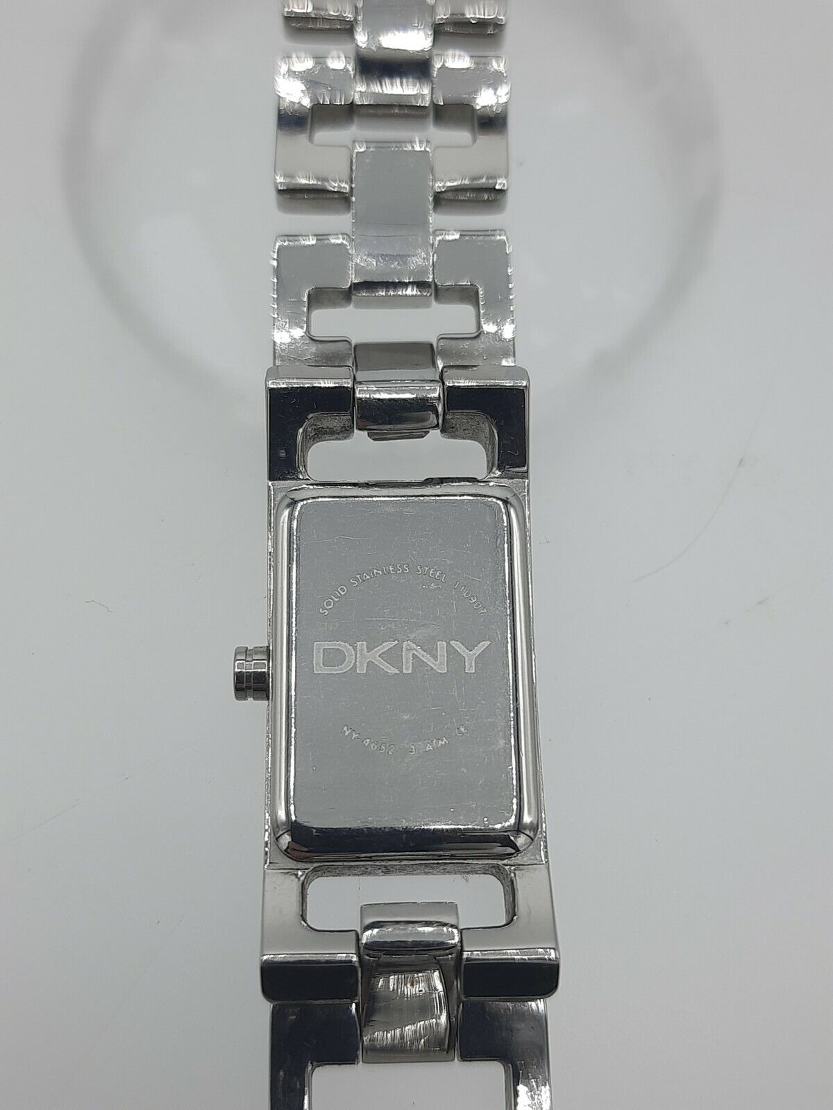 DKNY NY4652 ladies full steel time only watch NY-4652 3 ATM