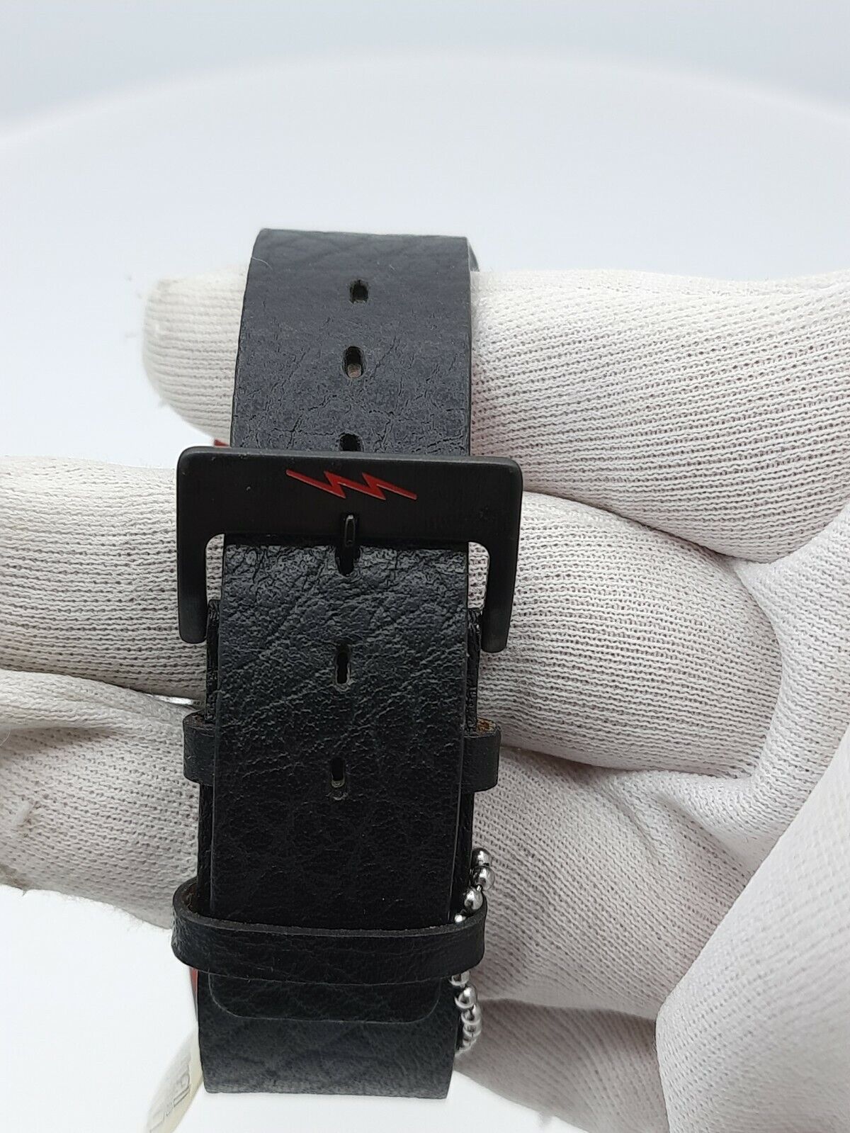 LIP 1871112 men's dgital watch Diode full black red LED French design 5ATM