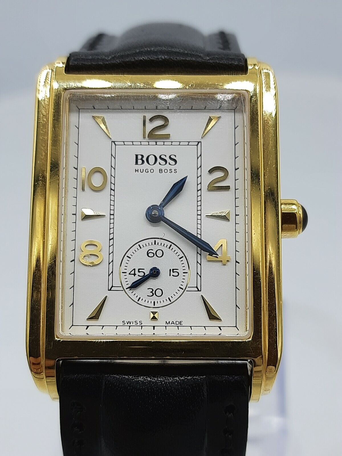 Hugo Boss 1100 men's luxury watch Swiss made classic HB1100 3 ATM