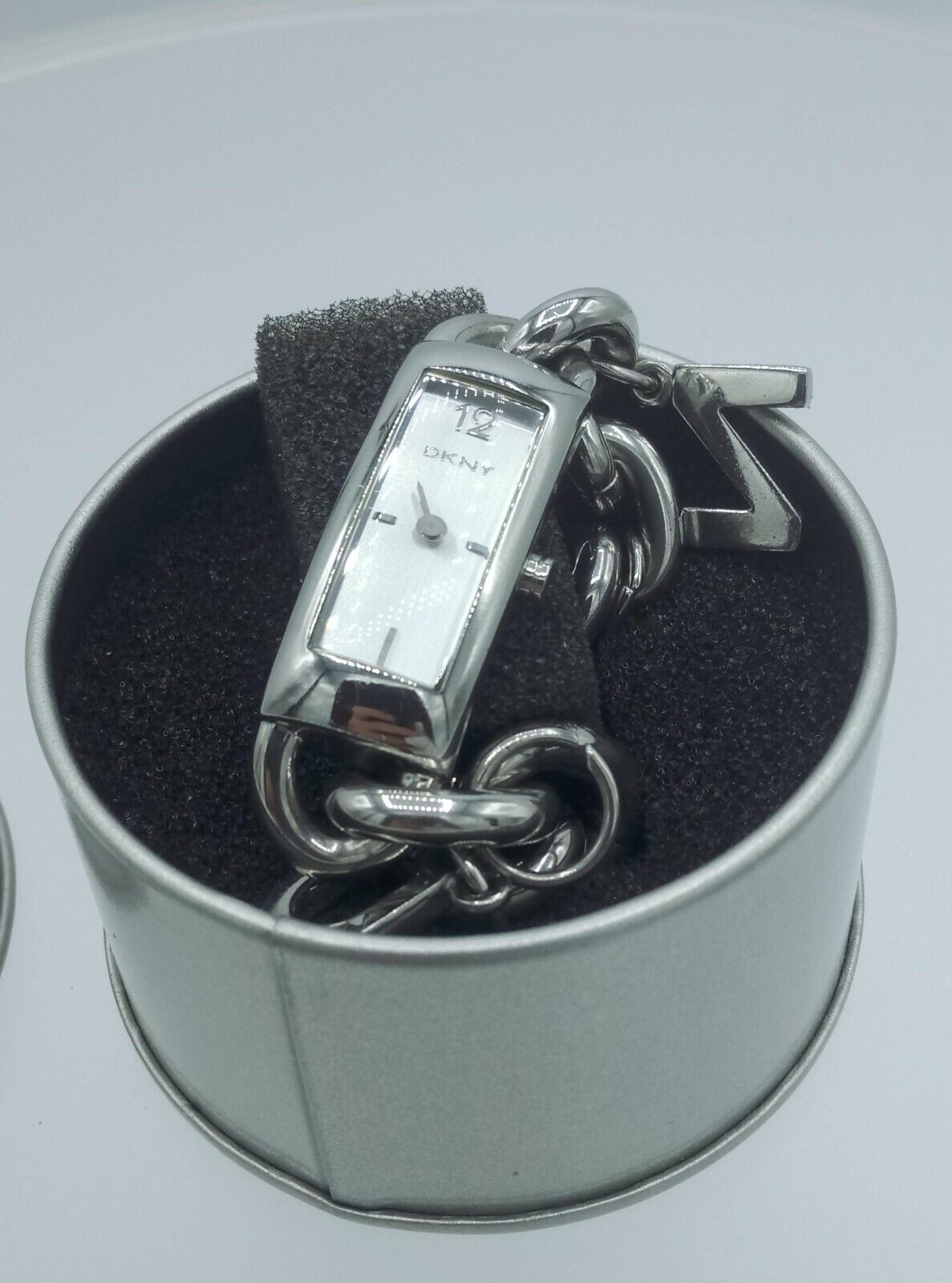 DKNY NY3615 ladies full steel time only watch chain bracelet NY-3515 3 ATM