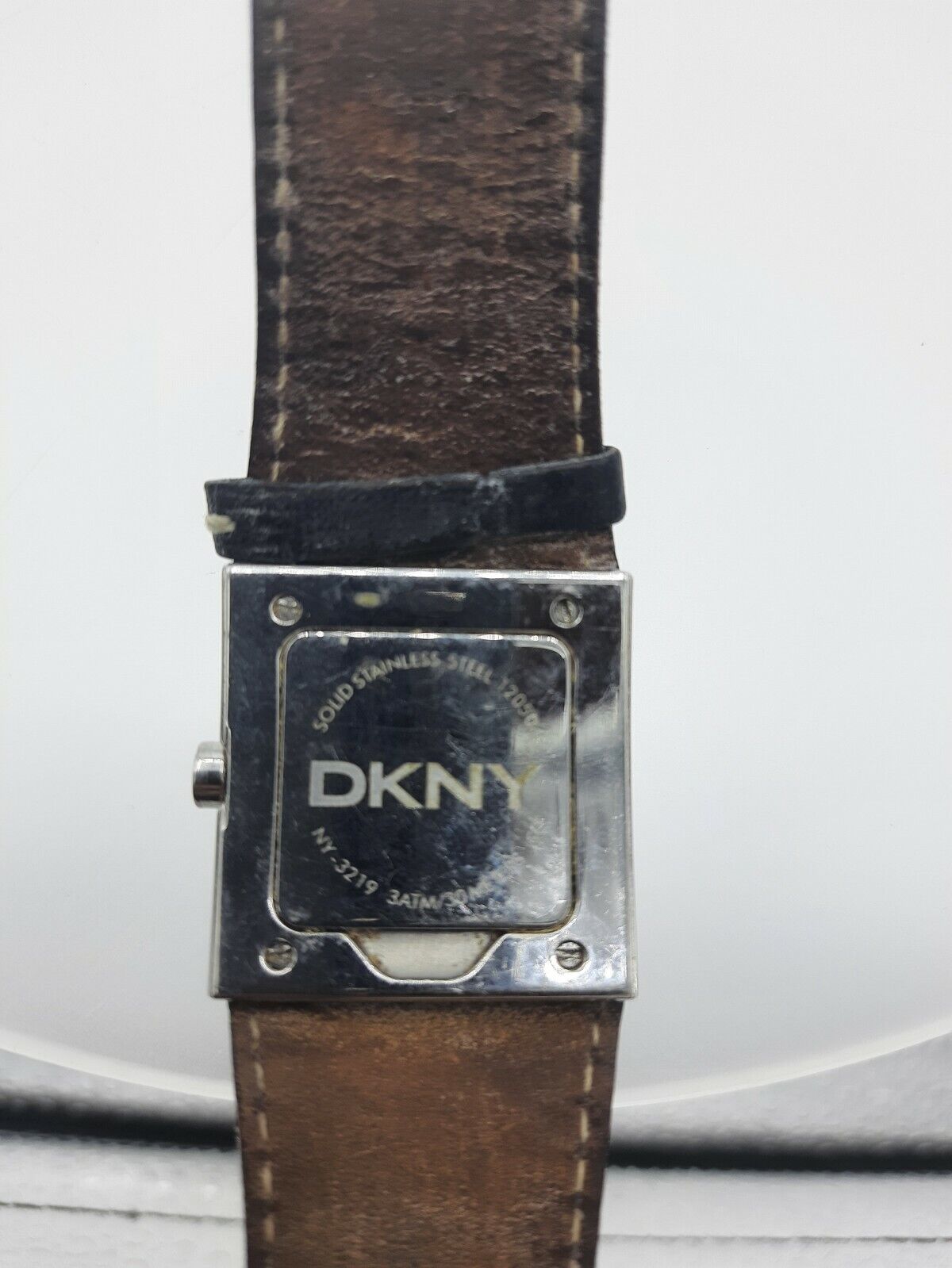 DKNY NY3219 ladies watch black strap analog NY-3219 3 ATM