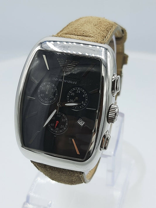 Emporio Armani AR0907 men's watch chrono AR-0907 analog 5 ATM