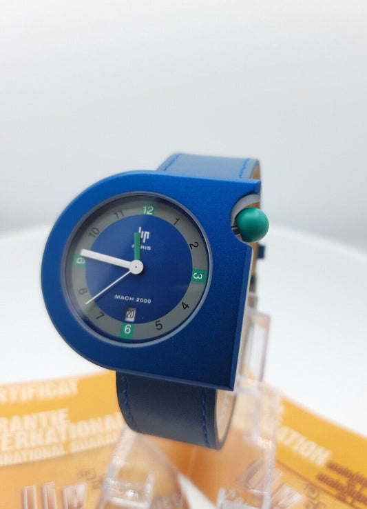 LIP 1808152 unisex analog watch mach 2000 Blue moon French design 3ATM