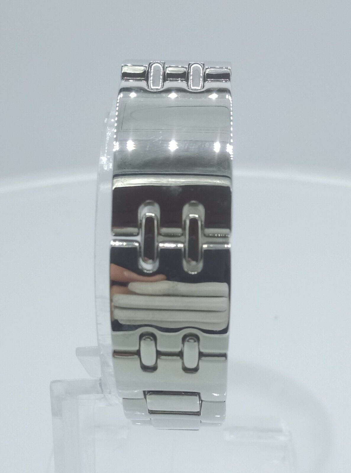 DKNY NY3499 ladies full steel time only watch polished bracelet NY-3002 3ATM