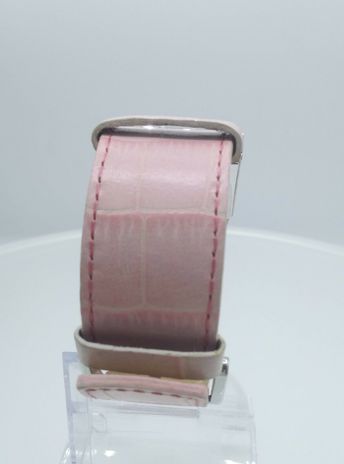 DKNY NY3370 ladies watch pink diamonds inserts pink strap NY-3370 3 ATM