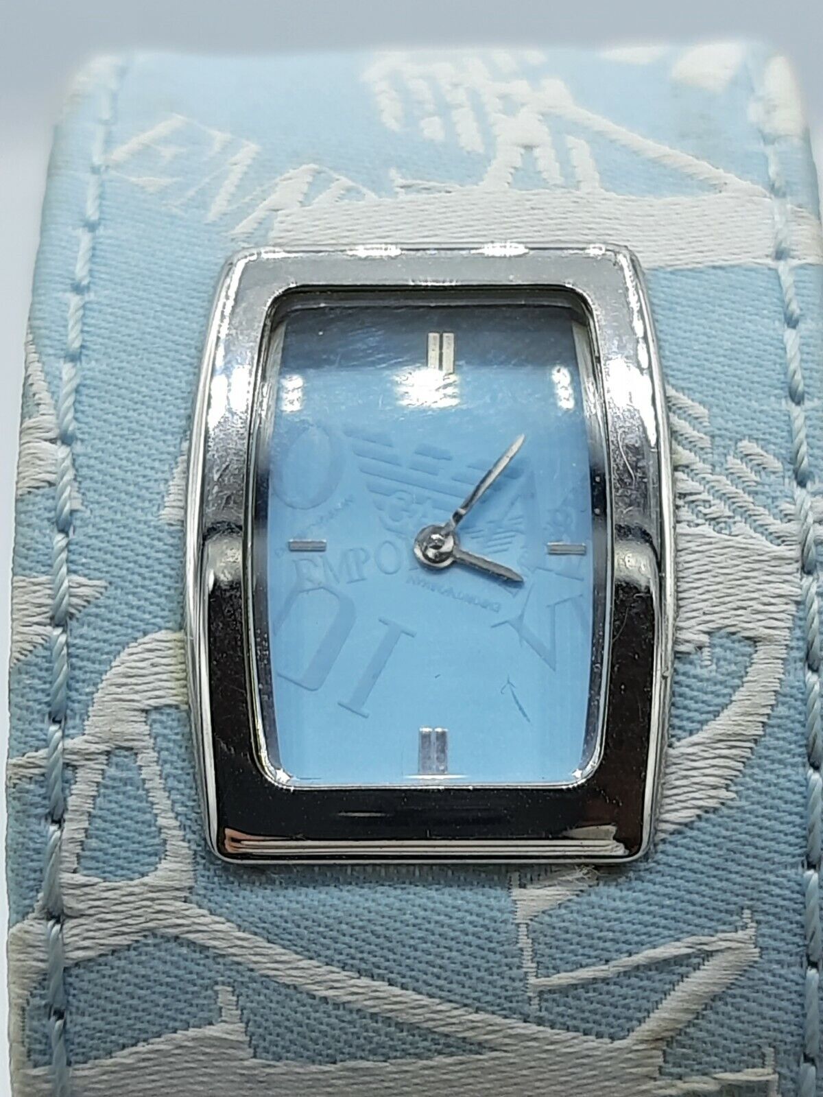 Emporio Armani AR5547 ladies watch blue genuine leather AR-5547 3 ATM