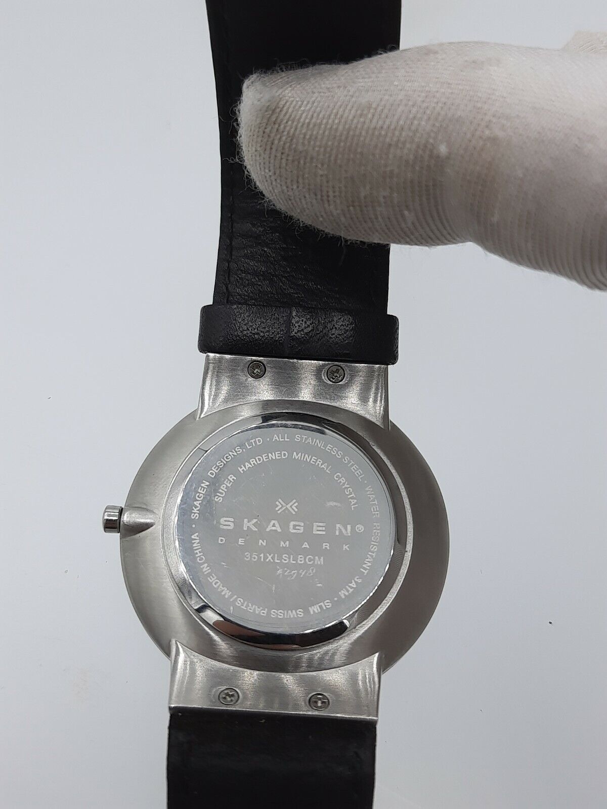 Skagen 351XLSLBCM Herrenuhr Edelstahl 351XLSLBCM 3 ATM