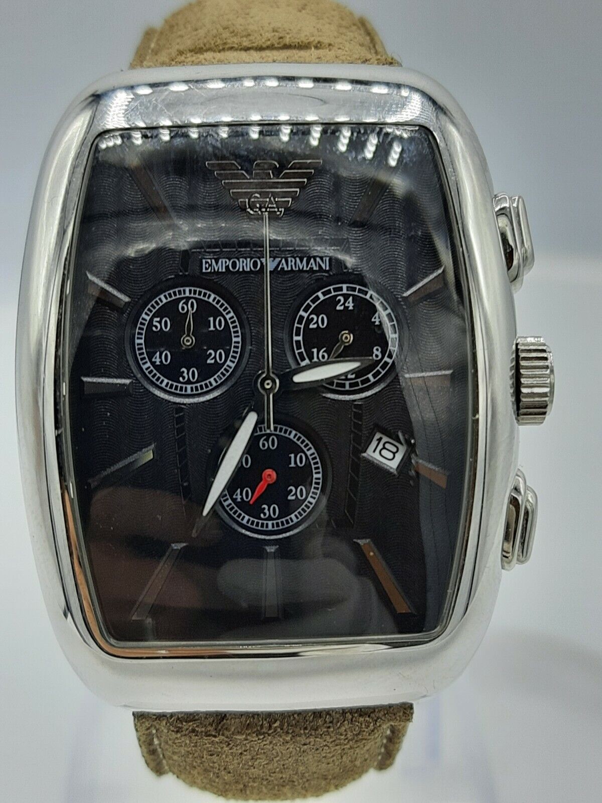 Emporio Armani AR0907 men's watch chrono AR-0907 analog 5 ATM