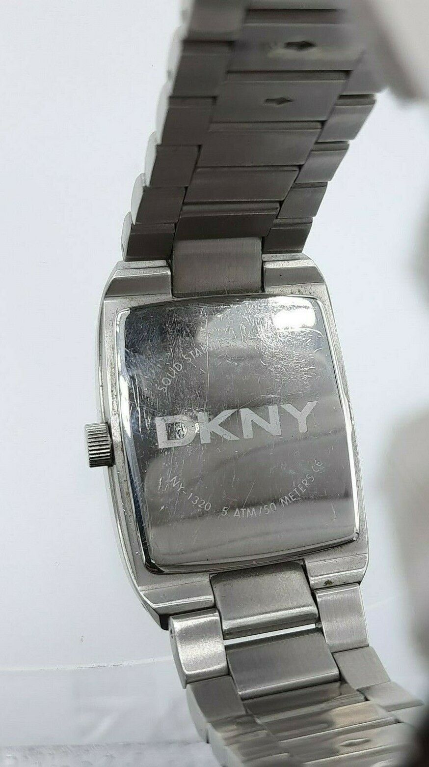 DKNY NY1320 men's watch solid stainless steel NY-1320 5 ATM