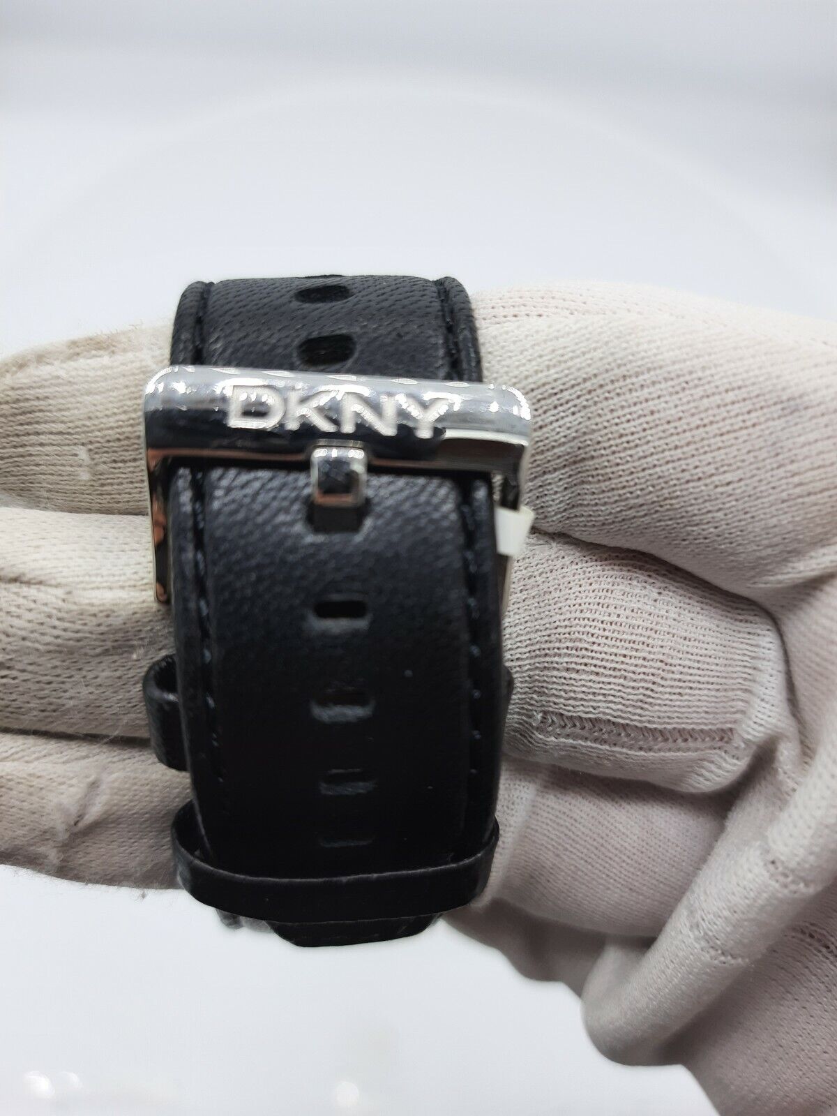 DKNY NY1125 men's watch NOS ana/digi stainless steel NY-1125 5 ATM