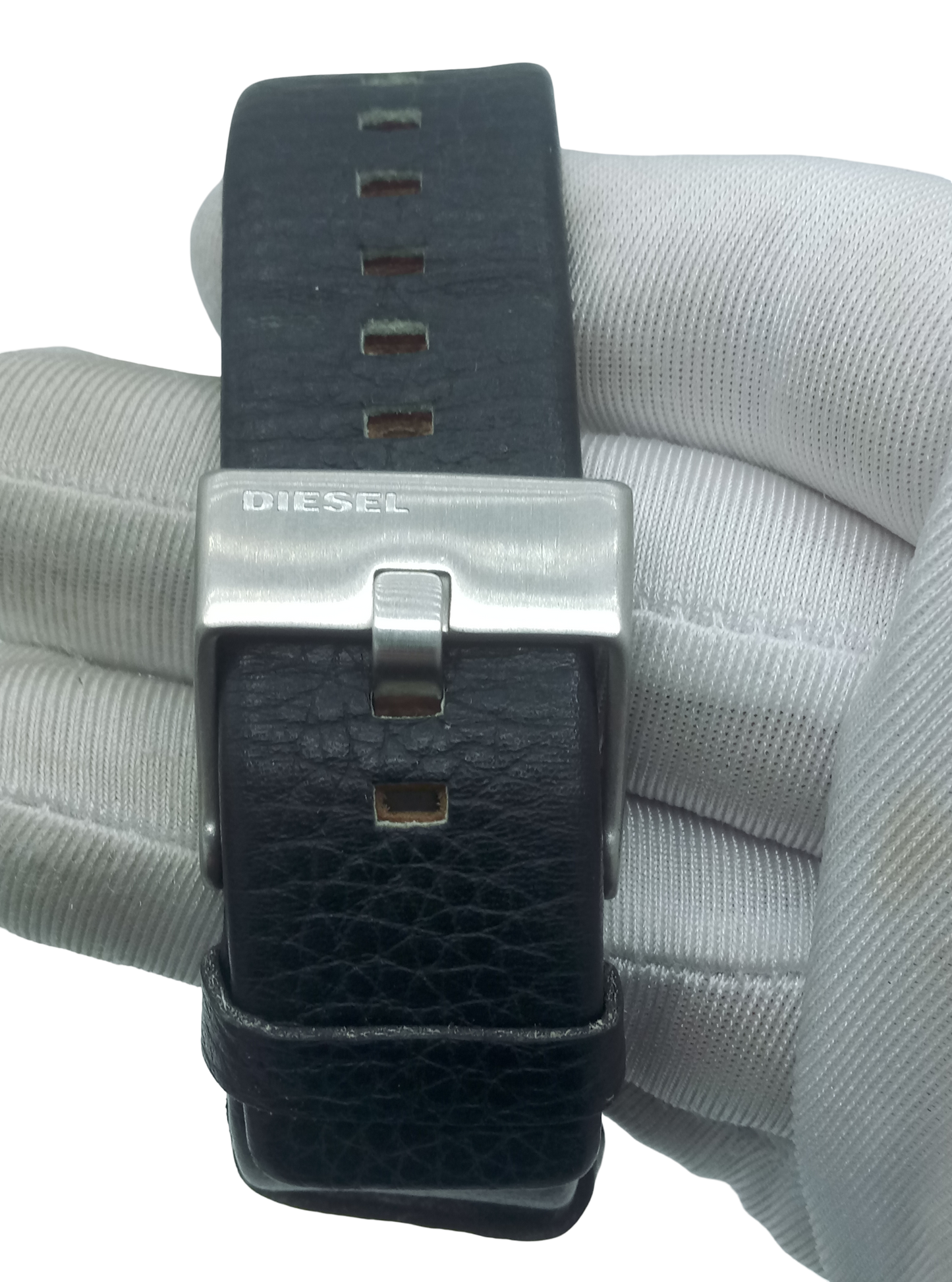 Diesel men's DZ1156 analog watch black dial NOS vintage look DZ-1156 10ATM