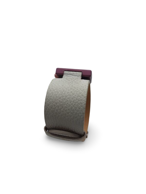 LIP 1890372 ladies analog time only watch Cabriole grey strap French design 3ATM